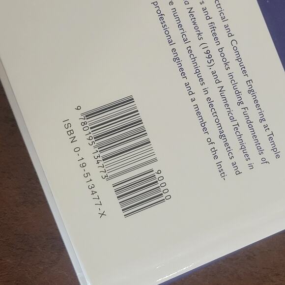 Elements of Electromagnetics by Matthew N. O. Sadiku (Hardcover, 2001) - Picture 3 of 9